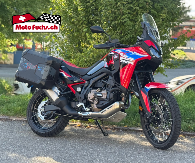HONDA CRF 1100 L Africa Twin DCT Grand Prix Red Enduro Occasion HONDA CRF 1100 L Africa Twin DCT Grand Prix Red Enduro Occasion