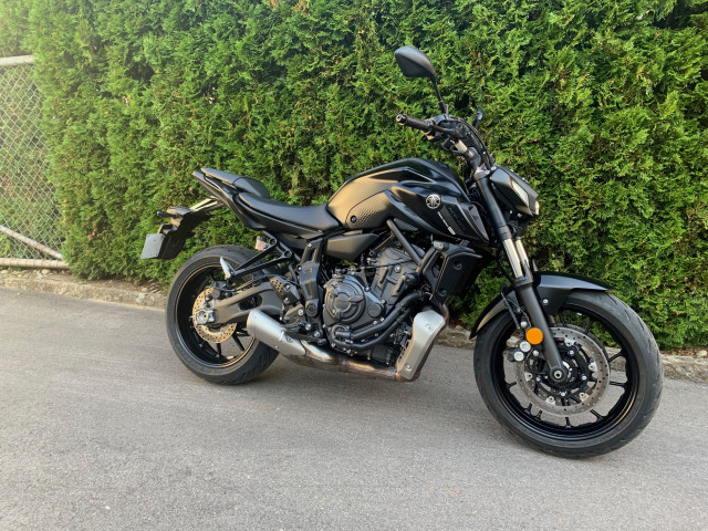 YAMAHA MT-07 Naked Modello dimostrativo