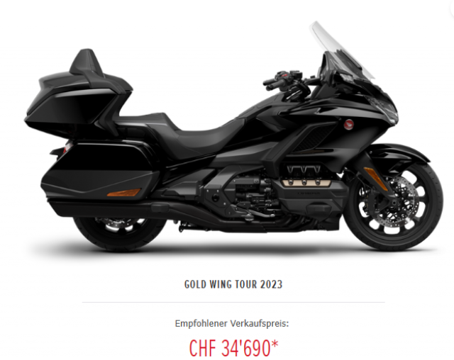 HONDA GL 1800 Gold Wing Tour Touring New vehicle