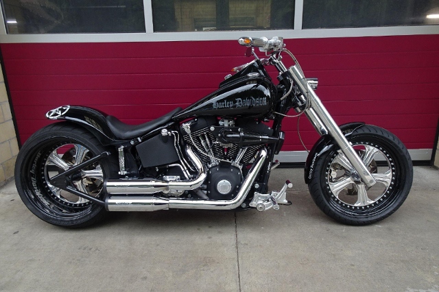 HARLEY-DAVIDSON FXSTB 1450 Softail Night Train Custom Occasion