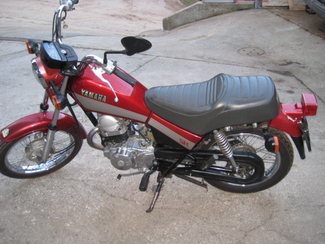 YAMAHA SR 125 SE Custom Occasion