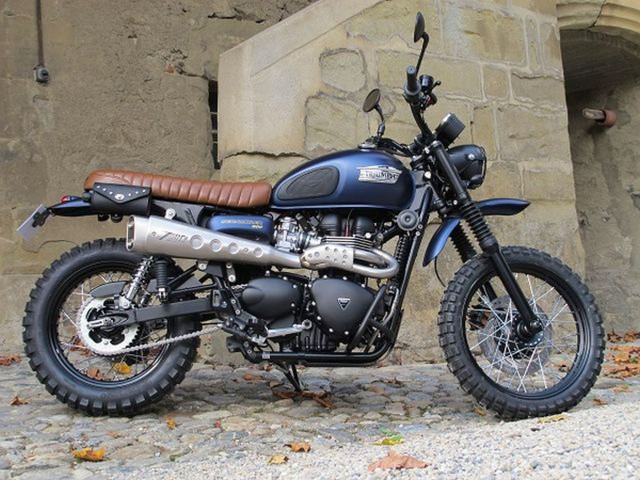 TRIUMPH Scrambler 900 Retro Neufahrzeug