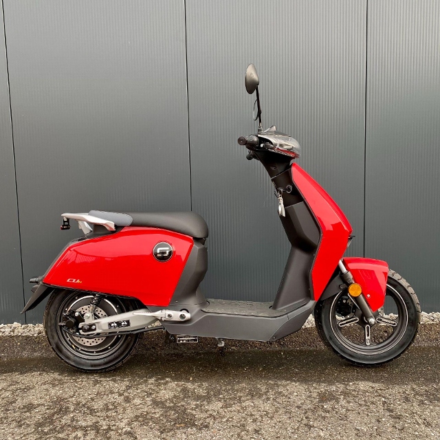 SUPER SOCO CUX Scooter Demo vehicle