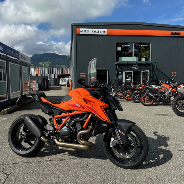 KTM 1390 Super Duke R Evo Naked Demo vehicle