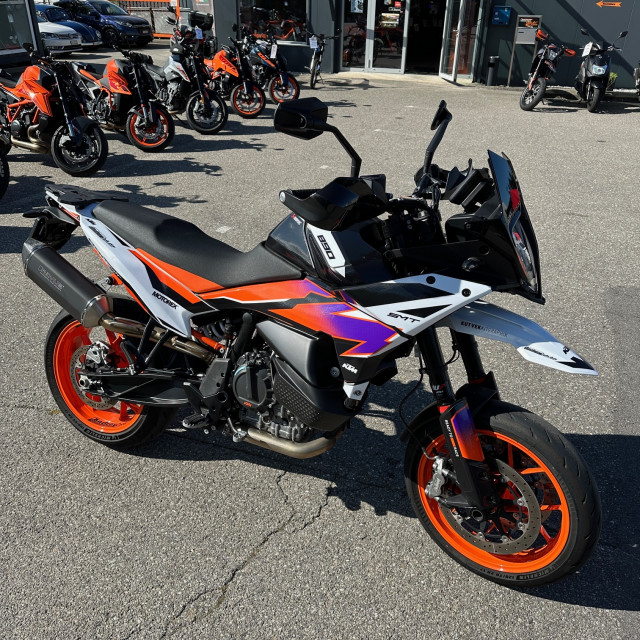 KTM 890 SMT Touring Demo vehicle