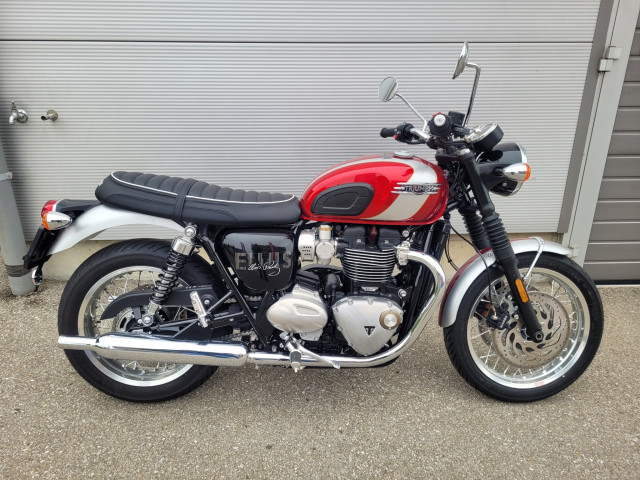 TRIUMPH Bonneville T120 Elvis Presley Limited Edition Retro Vorführfahrzeug