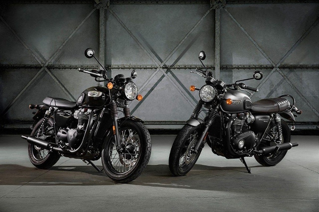 TRIUMPH Bonneville T120 Black Retro Moto nuova