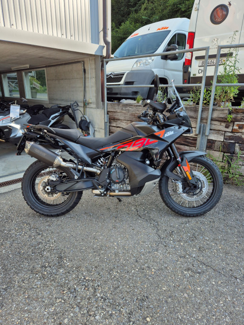 KTM 790 Adventure Enduro Demo vehicle