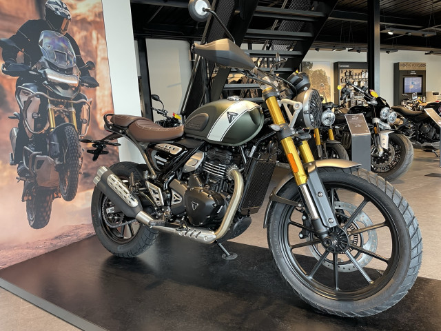 TRIUMPH Scrambler 400 X Retro Moto neuve