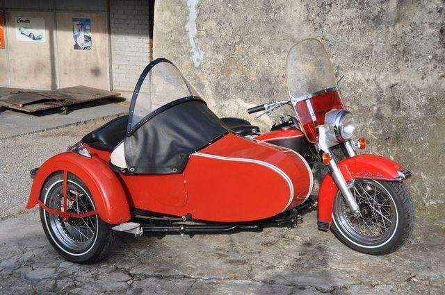 HARLEY-DAVIDSON FLH EARLY SHOVEL GESPANN Side car Occasion