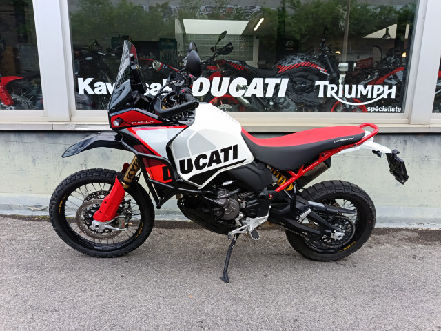 DUCATI 937 DesertX V2 Rally Enduro Vorführfahrzeug