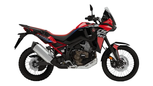 HONDA CRF 1100 L Africa Twin DCT Grand Prix Red Enduro Registrazione di un giorno