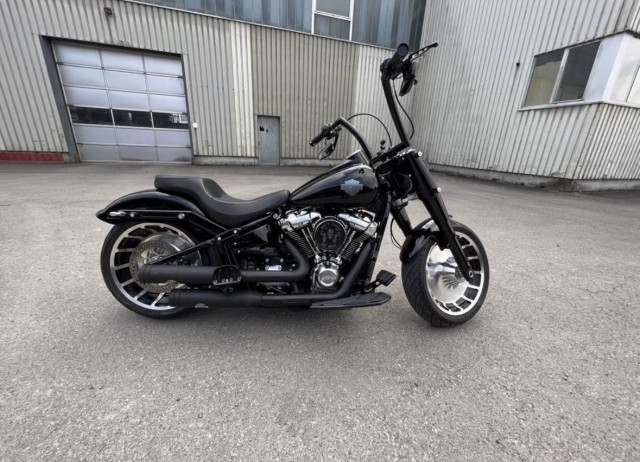 HARLEY-DAVIDSON FLFBS 1868 Softail Fat Boy 114 Custom Occasion