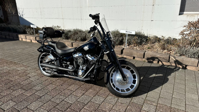 HARLEY-DAVIDSON FLFBS 1868 Softail Fat Boy 114 Custom Occasion