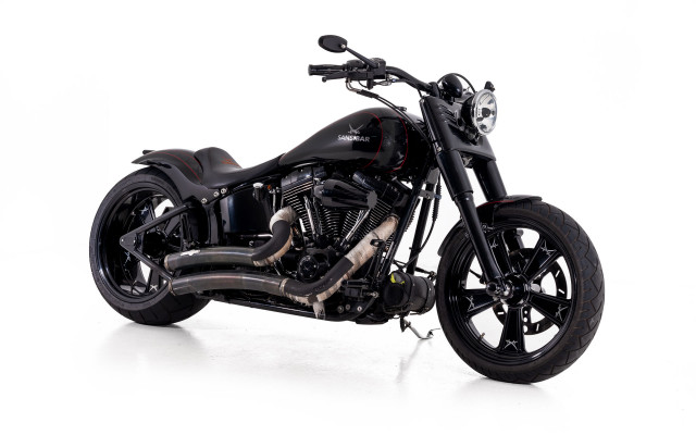 HARLEY-DAVIDSON FLSTF 1584 Softail Fat Boy Custom Usato