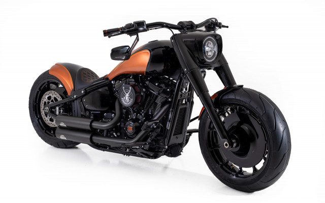 HARLEY-DAVIDSON FLFBS 1868 Softail Fat Boy 114 Custom Occasion
