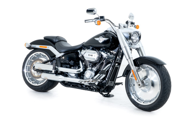HARLEY-DAVIDSON FLFBS 1868 Softail Fat Boy 114 Anniversary Custom Occasion