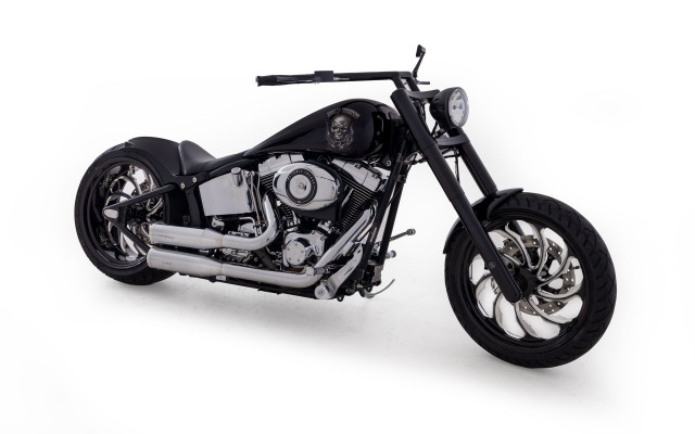 HARLEY-DAVIDSON FLSTF 1450 Softail Fat Boy Custom Usato