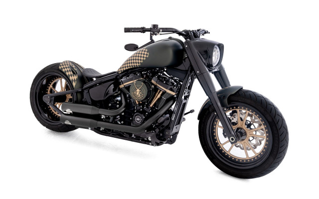 HARLEY-DAVIDSON FLFBS 1868 Softail Fat Boy 114 Custom Occasion