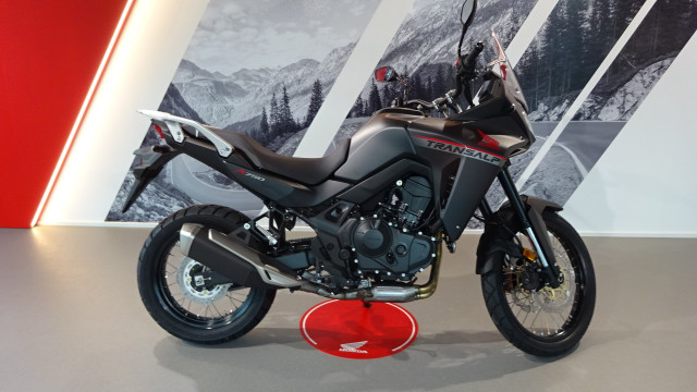 HONDA XL 750 Transalp Gray Enduro Demo vehicle