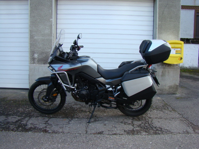 HONDA XL 750 Transalp Gray Enduro Demo vehicle