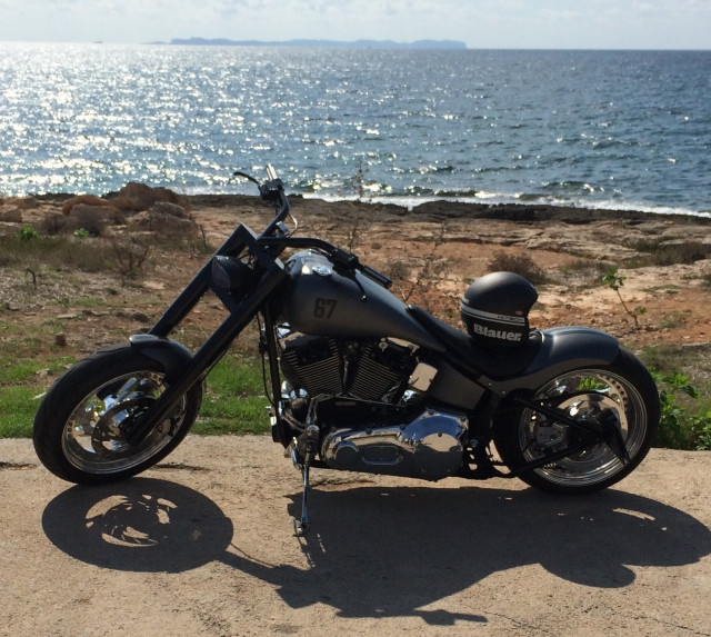 HARLEY-DAVIDSON FLSTF 1450 Softail Fat Boy Custom Occasion