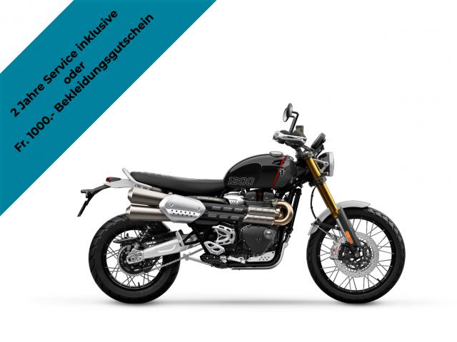 TRIUMPH Scrambler 1200 XE Retro Neufahrzeug