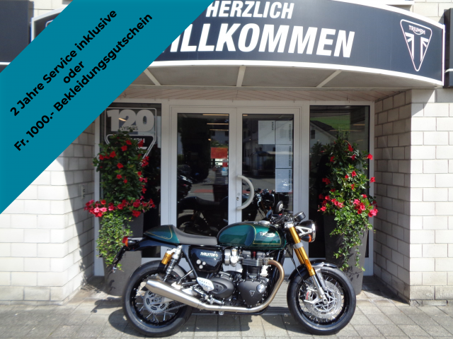 TRIUMPH Thruxton 1200 Final Edition Retro Neufahrzeug