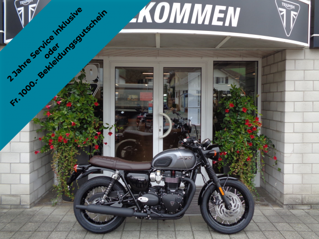 TRIUMPH Bonneville T120 Black Retro Moto neuve