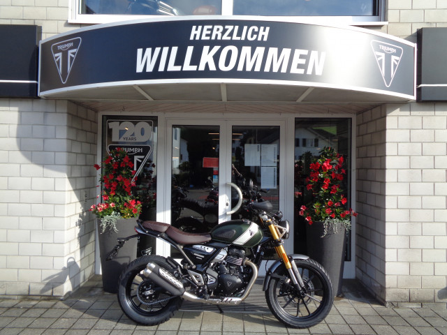 TRIUMPH Scrambler 400 X Retro Neufahrzeug