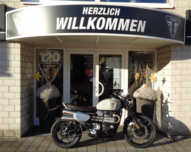 TRIUMPH Scrambler 1200 X Retro Neufahrzeug