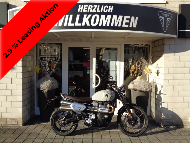 TRIUMPH Scrambler 1200 X Retro Neufahrzeug
