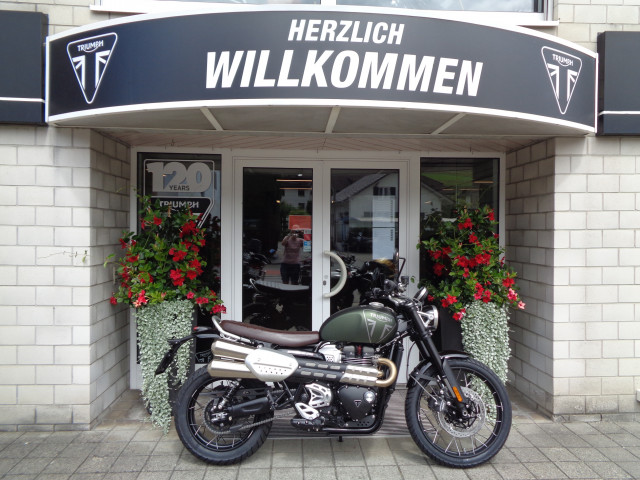 TRIUMPH Scrambler 1200 X Retro Neufahrzeug