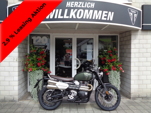 TRIUMPH Scrambler 1200 X Retro Neufahrzeug