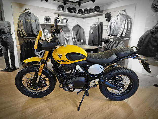 TRIUMPH Scrambler 400 XC Retro Neufahrzeug