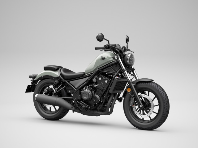 HONDA CMX 500 Rebel Custom Demo vehicle