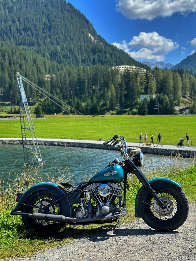 HARLEY-DAVIDSON Shovelhead im Starrahmen Custom Used