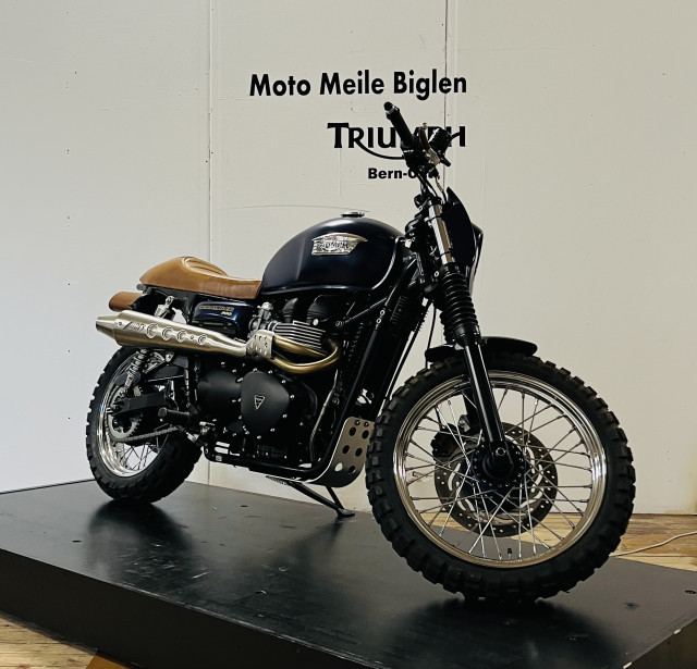 TRIUMPH Scrambler 900 Retro Modèle démo