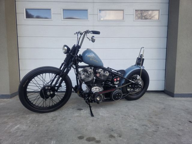 HARLEY-DAVIDSON 48er Starrahmen FL Custom Occasion