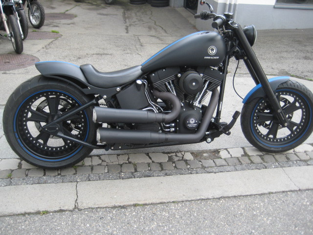 HARLEY-DAVIDSON FXSTB 1584 Softail Night Train Custom Usato