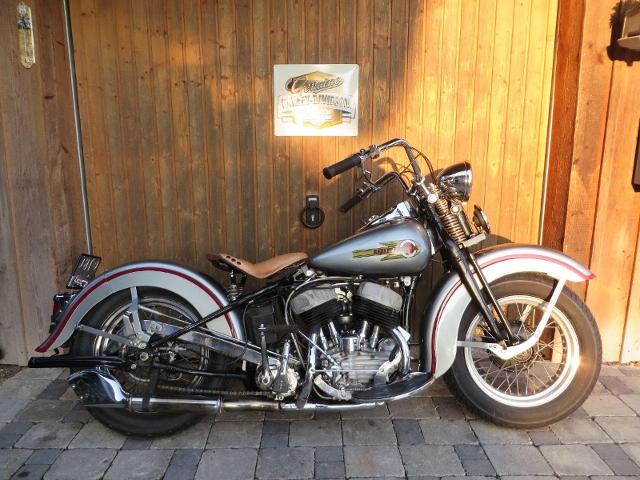 HARLEY-DAVIDSON WLA 750 Flathead Touring Usato