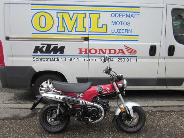 HONDA ST 125 Dax Naked Demo vehicle