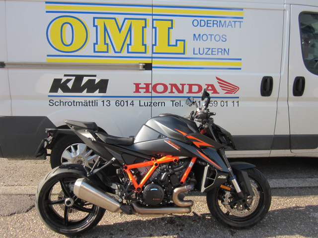 KTM 1390 Super Duke R Evo Naked Demo vehicle