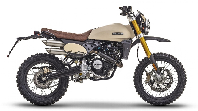 FANTIC MOTOR Caballero 125 Scrambler Retro Moto neuve