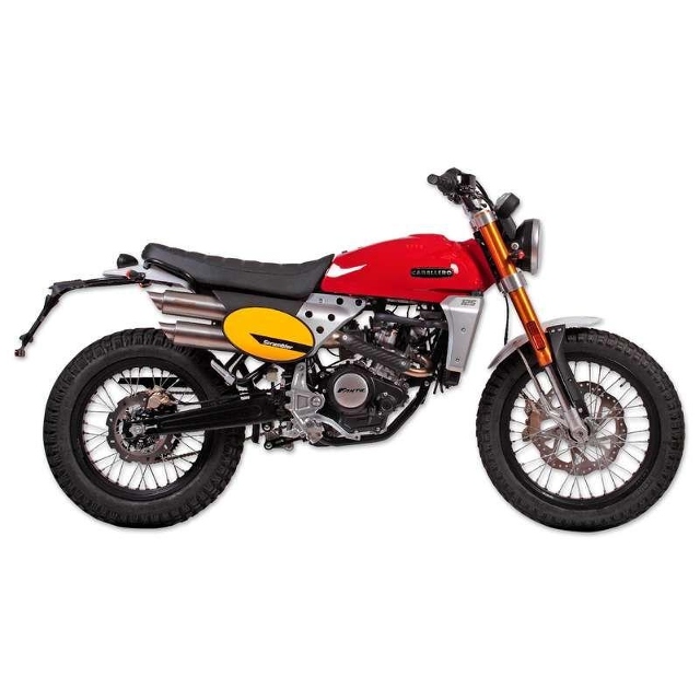 FANTIC MOTOR Caballero 125 Scrambler Retro Moto neuve