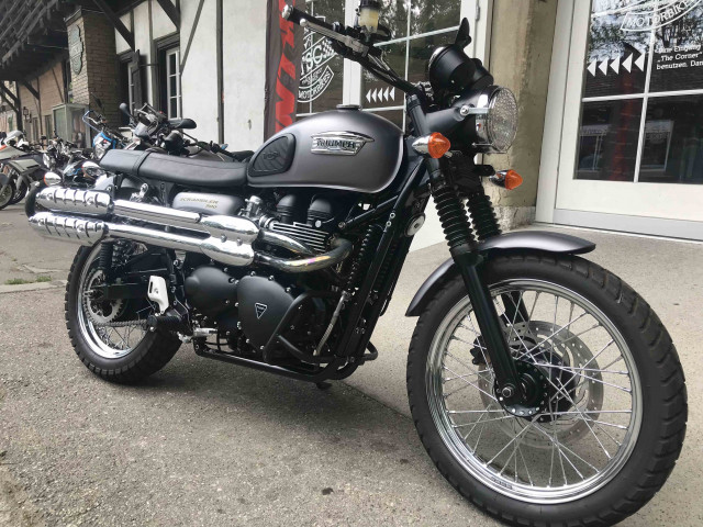 Used triumph store scrambler