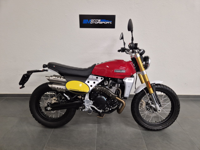 FANTIC MOTOR Caballero 500 Scrambler Retro Demo vehicle