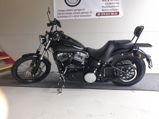 HARLEY-DAVIDSON FXS 1584 Softail Blackline Custom Occasion