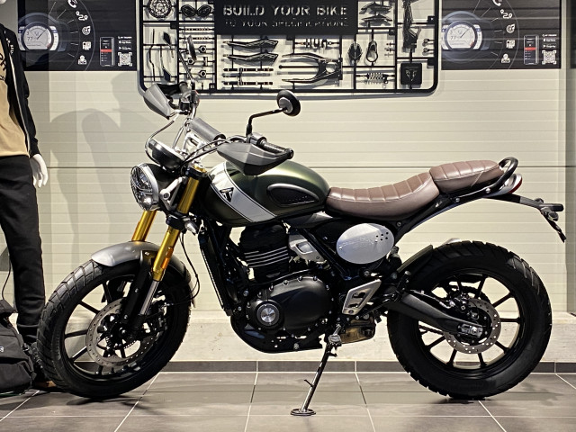 TRIUMPH Scrambler 400 X Retro Moto neuve