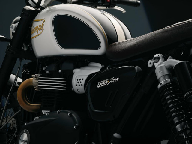 TRIUMPH Scrambler 1200 X Icon Edition Retro Neufahrzeug